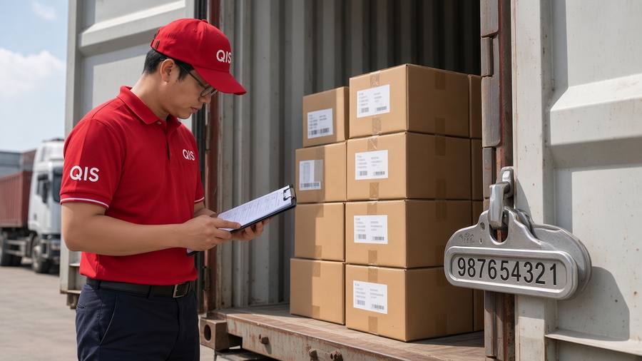 Container loading supervision in China